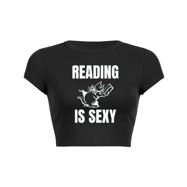 Camiseta para bebé Leer es sexy