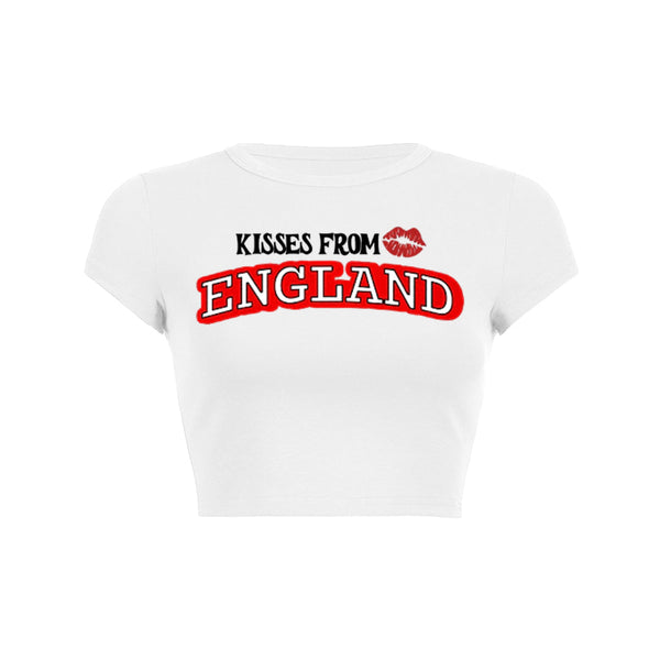 Kisses From England Baby Tee 1