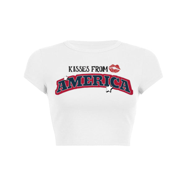 Kisses From America Baby Tee 1