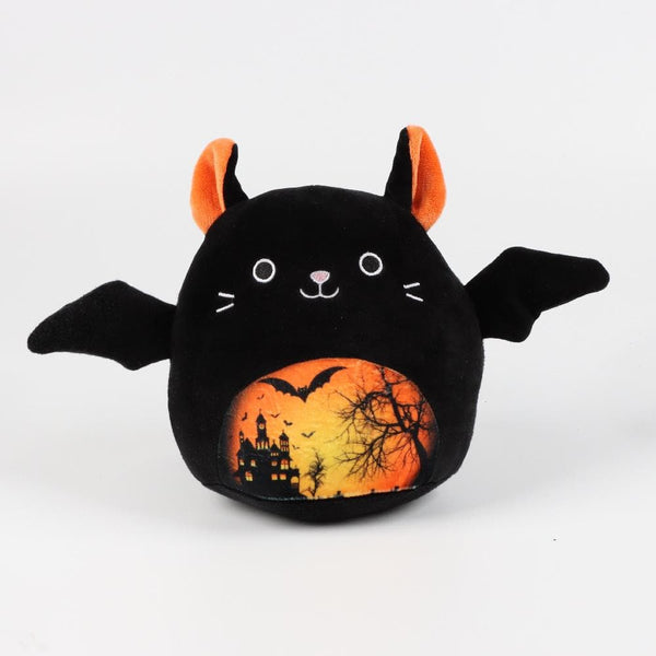 Black Vampire Bat Goth Spooky Squish Plush Toy