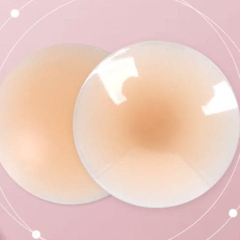 Reusable non adhesive silicone nipple cover (1 pair)